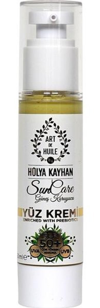 Art De Huile 50 Faktör Yüz İçin Bronzlaştırıcı Krem 50 ml