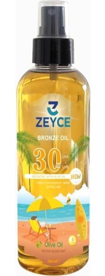 Zeyce 30 Faktör Vücut İçin Bronzlaştırıcı Yağ 200 ml