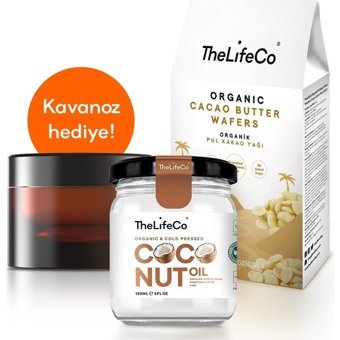 Thelifeco Cacao Butter Waffers Kakao Yağı Vücut İçin Bronzlaştırıcı Yağ 150 ml