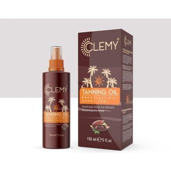 Clemy Havuç Yağı Vücut İçin Bronzlaştırıcı Yağ 150 ml
