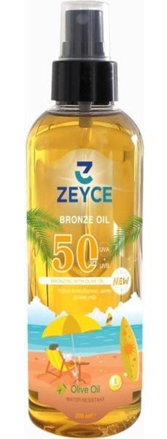 Zeyce 50 Faktör Vücut İçin Bronzlaştırıcı Yağ 200 ml