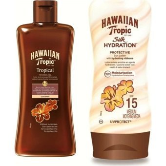 Hawaiian Tropic Hindistan Cevizi Yağı Vücut İçin Bronzlaştırıcı Yağ 200 ml