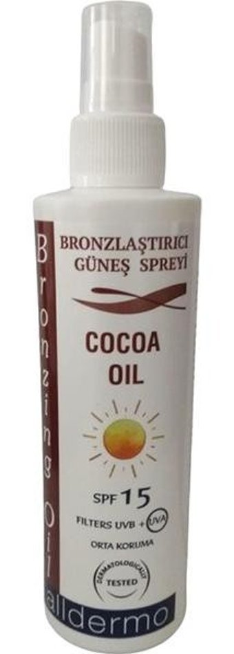 Alldermo Vücut İçin Bronzlaştırıcı Sprey 200 ml