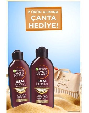 Garnier Vücut İçin Bronzlaştırıcı Yağ 2x200 ml