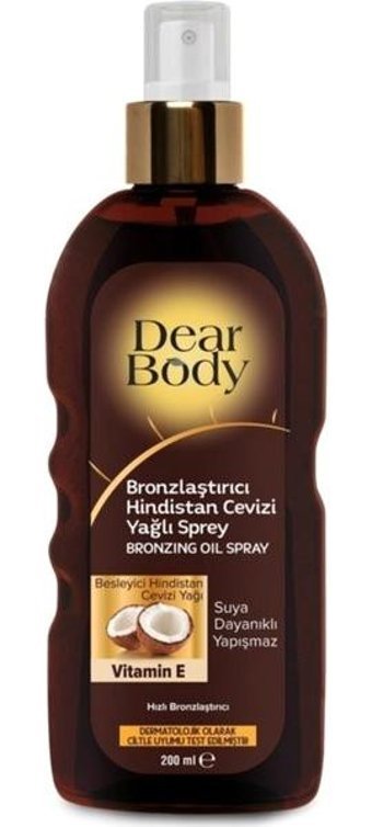 Dear Body Vücut İçin Bronzlaştırıcı Yağ 200 ml