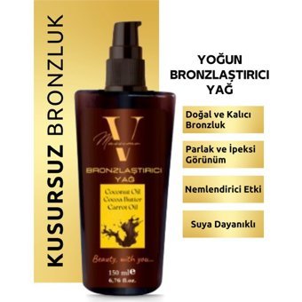 Valeria Massimo Vücut İçin Bronzlaştırıcı Yağ 150 ml