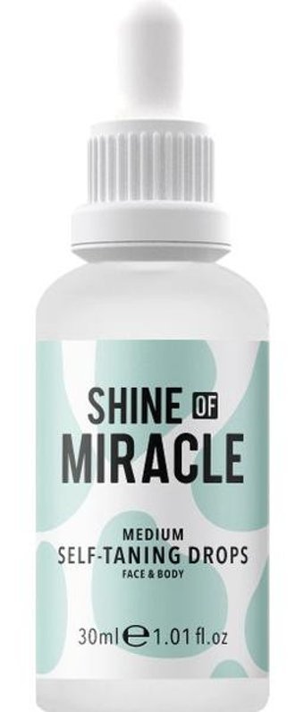 Shine Of Miracle Medium Self Tanning Water Vücut İçin Bronzlaştırıcı Yağ 30 ml