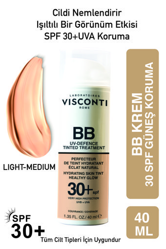 Visconti Tüm Ciltler İçin BB Krem Açık Ton