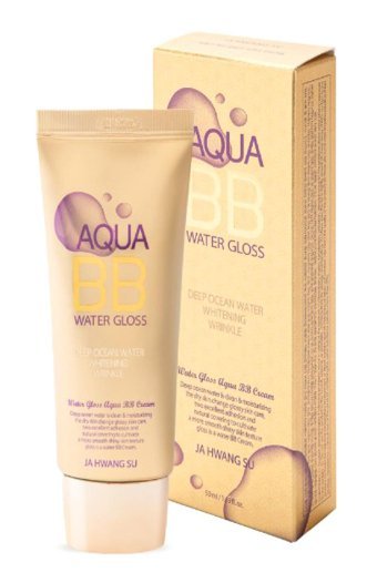 Ja Hwang Su Aqua BB Water Gloss Hassas Ciltler İçin Suya Dayanıklı BB Krem Orta Ton