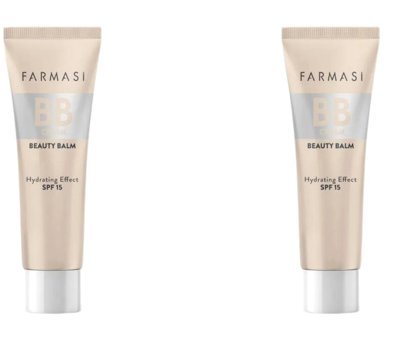 Farmasi Hydrating Effect No:02 Tüm Ciltler İçin BB Krem Açık Ton 2x30 ml
