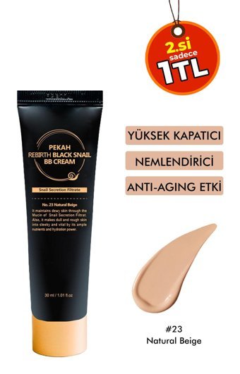 Pekah Natural Beige #23 Tüm Ciltler İçin BB Krem Açık Ton