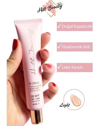 Hill Beauty Light Tüm Ciltler İçin BB Krem Açık Ton