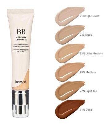Heimish Moringa Ceramide Tüm Ciltler İçin BB Krem Orta Ton