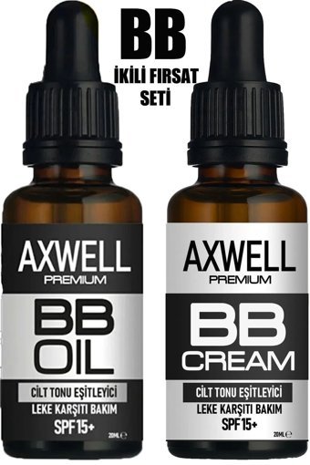 Axwell Premium SPF15+ Tüm Ciltler İçin BB Krem Orta Ton