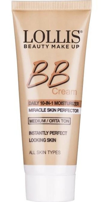 Lollis Daily 10in1 Moisturizer Medium Tüm Ciltler İçin BB Krem Orta Ton