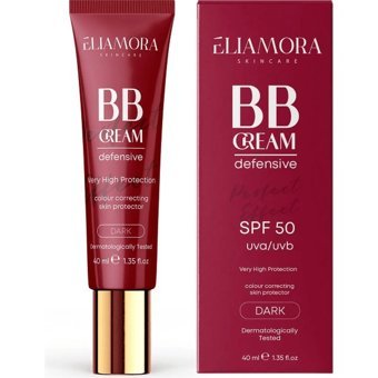 Eliamora Defensive Dark Tüm Ciltler İçin BB Krem Koyu Ton