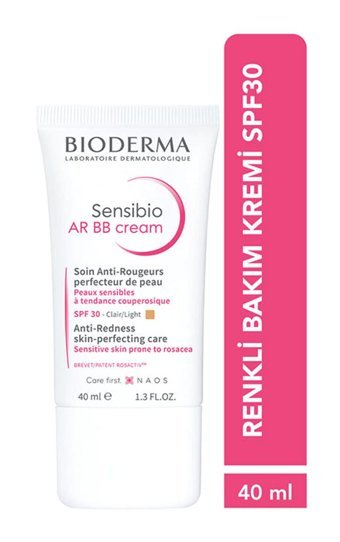 Bioderma Sensibio Tüm Ciltler İçin Suya Dayanıklı BB Krem Orta Ton
