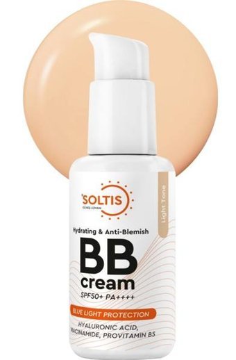Soltis Blue Light Protection Tüm Ciltler İçin BB Krem Açık Ton