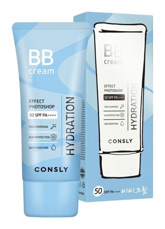 Consly Effect Photoshop Hydration Kuru Ciltler İçin Suya Dayanıklı BB Krem Orta Ton