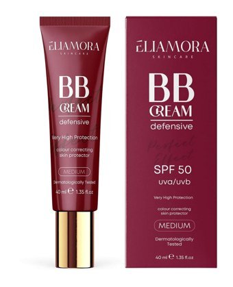 Eliamora Defensive Medium Tüm Ciltler İçin BB Krem Orta Ton