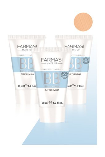 Farmasi Medium 03 Tüm Ciltler İçin BB Krem Orta Ton 3x50 ml