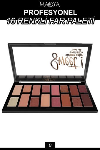 Maqya Cosmetics Toz Mat Far Paleti