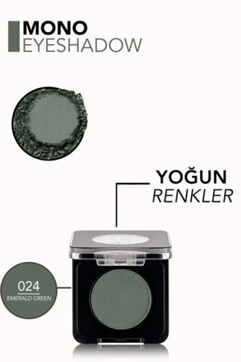 Flormar No:024 Toz Sedefli Tekli Far Emerald Green