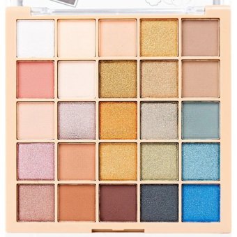 Zeyna Beauty Toz Metalik Far Paleti