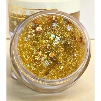 Shineco No:01 Jel Glitter Tekli Far Gold