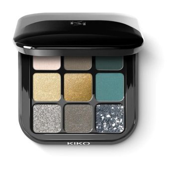 Kiko Milano New Glamour Multi Finish 06 Green Vibes Toz Mat Far Paleti
