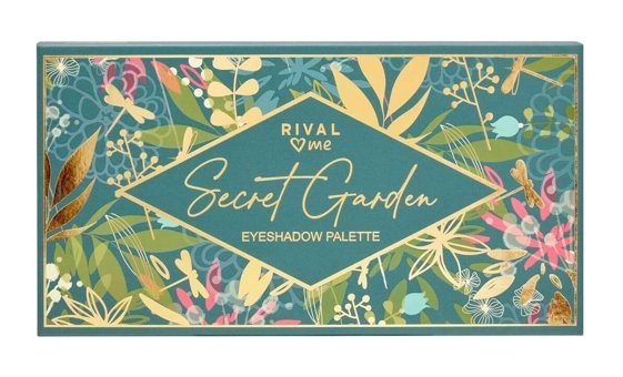 Rival Loves Me Secret Garden No:09 Toz Mat-Işıltılı Far Paleti