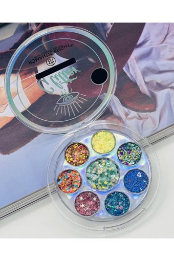 Lady Beauty Toz Glitter Tekli Far