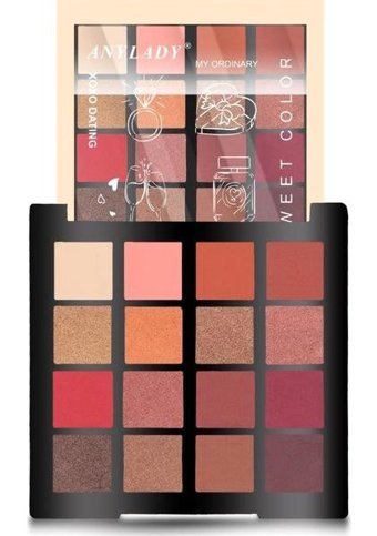 Anylady Sweet Color Toz Mat Far Paleti