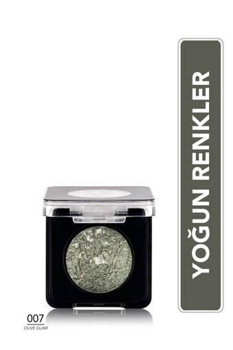 Flormar Baked 007 Toz Işıltılı Tekli Far Olive Gılıver