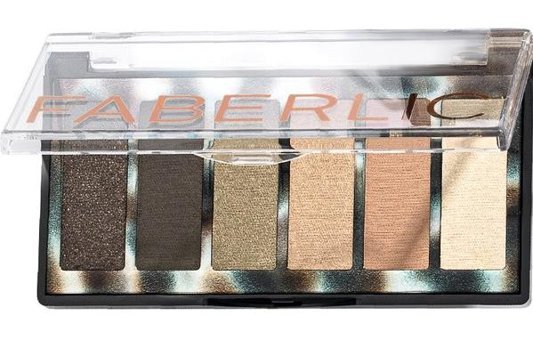 Faberlic Glam Team Toz Işıltılı Far Paleti Yeşil