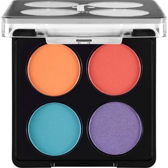 Flormar Color Palette Toz Mat Far Paleti Turuncu