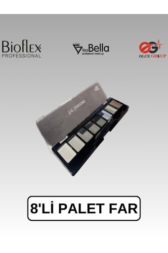 By Utah Lisa Bella Medusa Toz Işıltılı Far Paleti Siyah
