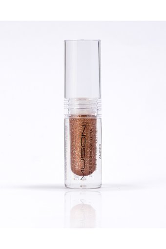 Muson Amber Likit Glitter Tekli Far Sarı