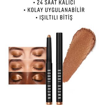 Bobbi Brown Long-Wear Cream Shadow Krem Işıltılı Stick Far Altın