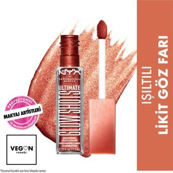 Nyx Ultimate Glow Shots 11 Clementine Fine Likit Mat Tekli Far