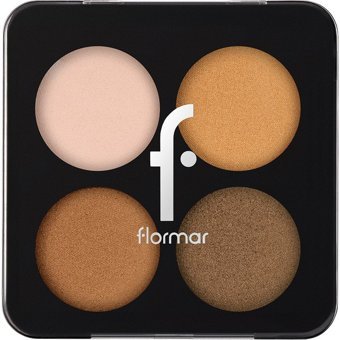 Flormar Color Palette Toz Mat Far Paleti Bronz