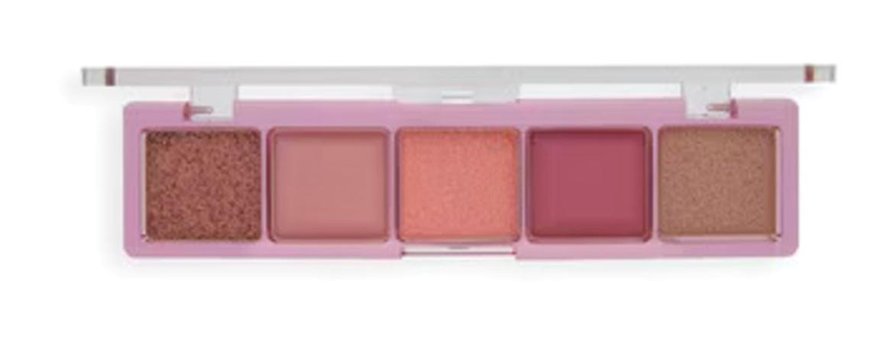 Revolution Mini Chocolate Raspberry Toz Mat-Glitter Far Paleti