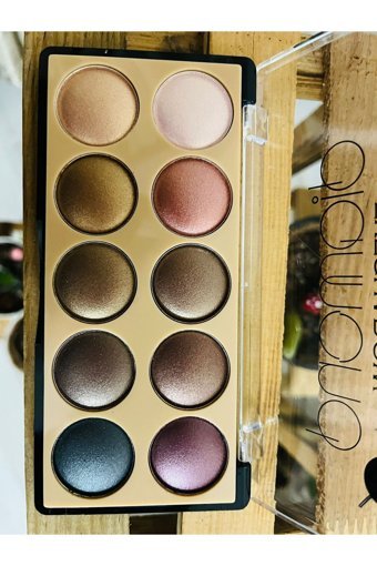 Rs Ronassi Cosmetics No:03 Toz Işıltılı Far Paleti