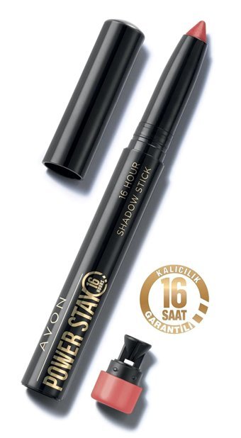 Avon Power Stay Krem Işıltılı Stick Far Kırmızı