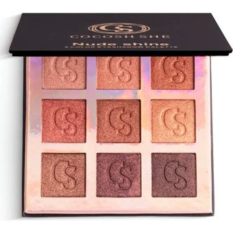 Cocosh She Toz Işıltılı Far Paleti Çok Renkli
