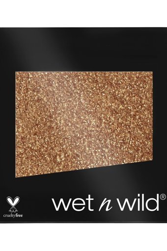 Wet N Wild Brass Toz Glitter Tekli Far Gold