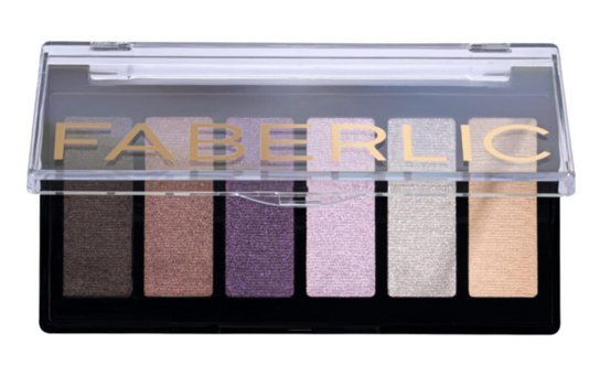 Faberlic Glam Team Toz Işıltılı Far Paleti Lila