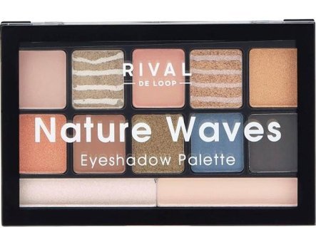 Rival De Loop Nature Match No:04 Toz Mat-Işıltılı Far Paleti