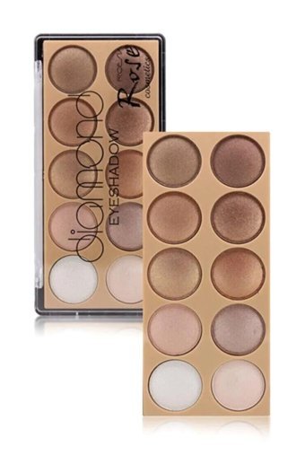 Rs Ronassi Cosmetics No:02 Toz Işıltılı Far Paleti