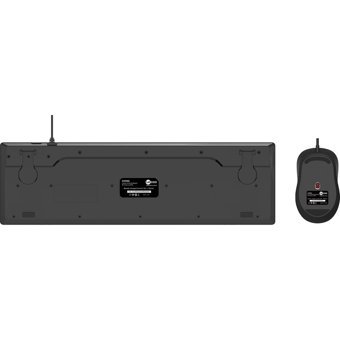 Lenovo Lecoo CM102 Sessiz Siyah Kablolu Klavye Mouse Seti